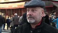 Special service for victims of Paris attacks News Clip