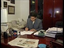 MIDDLE EAST: GORE SELECT LIEBERMAN AS VICE-PRESIDENT News Clip