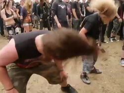 Bloodstock Outdoor Heavy Metal Festival Stock Footage