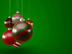 Christmas Ornament | Loopable Stock Footage