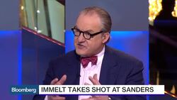 GE CEO Immelt Takes on Bernie Sanders' Criticism News Clip