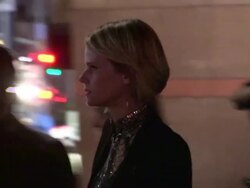 Joelle Carter departs the House Of Cards Season 2 Screening in Los Angeles  - Celebrity Sightings in Los Angeles Stock Footage