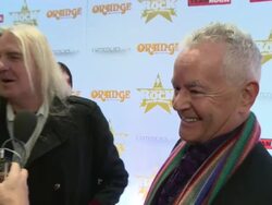 EVEN CAPSULE CHYRON - at Classic Rock Awards 2013 at The Roundhouse on November 14, 2013 in London, England. Stock Footage