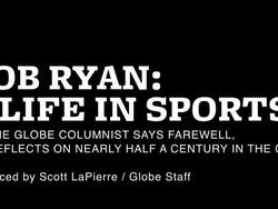 Bob Ryan: A life in sports Stock Footage