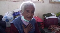 Villagers displaced by volcano eruption shelter in sports centre News Clip