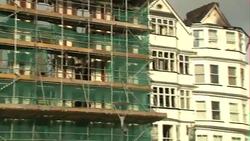 Burnt out shell of historic Exeter hotel News Clip