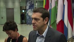Tsipras warns on spread of fascism and neo-Nazis; comments on bailout News Clip