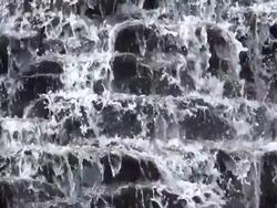 MS SLO MO Shot of Waterfall / Maine et Loire, Doue la Fontaine, France  Stock Footage