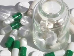 Pills Rotating - Zoom Stock Footage