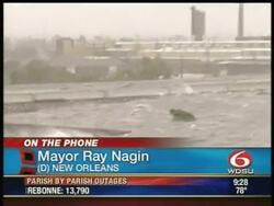 A weaker-than-expected Hurricane Gustav swirled into the fishing villages and oil-and-gas towns of Louisiana's Cajun country Monday, delivering only a glancing blow to the state's cities and towns along the shore News Clip