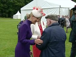 Sophie, Countess of Wessex at Balmoral Castle News Clip