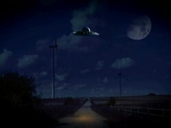 ufo arrived Stock Footage