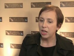 INTERVIEW: Abi Morgan on her previous work, working with Steve McQueen, comparing 'Hunger' with 'Shame' at the Shame Gala Premiere: 55th BFI London Film Festival at London England. (Footage by WireImage Video/Getty Images Entertainment Video) Stock Footage