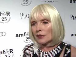 INTERVIEW: Deborah Harry on what we can expect from her performance at the amfAR's Inspiration Gala at Los Angeles CA.  Stock Footage