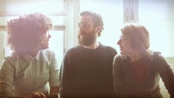 Group of friends taking a selfie Stock Footage