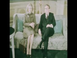 SYND 18 2 75 US SECRETARY OF STATE, DR HENRY KISSINGER, MEETS MARGARET THATCHER News Clip