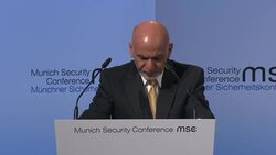 Ghani: Afghanistan first line of world's defence Instructional Video