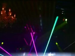 HD Disco laser lights (loopable) Stock Footage