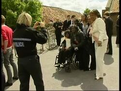 Reax from Blair's constituency following speech, protesters News Clip