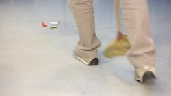 Sweeping Stock Footage