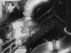 Inside a whiskey factory after repeal of Prohibition Stock Footage