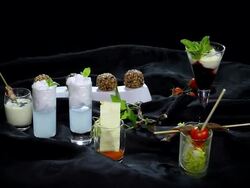 Aperitivo exquisito bodegÃ³n Stock Footage