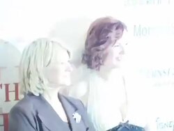 White House Projects 2006 EPIC Awards honoring Outstanding Efforts to Promote Images of Powerful Women in Pop Culture Stock Footage