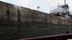 CANAL TUG Stock Footage