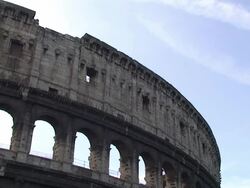Colosseum Rome Timelapse Stock Footage