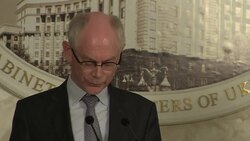 CLEAN : EU head calls Ukraine vote illegal warns Russia News Clip