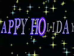 Happy Holidays Background Loop Stock Footage