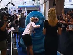 Seth Rogen attends Australian premiere for 'Monsters vs Aliens' News Clip