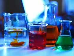 Scientist working in laboratory Stock Footage
