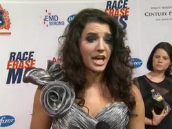 INTERVIEW: Angelica Salem on being a part of the night at the The 18th Annual Race To Erase MS Co-Chaired By Nancy Davis And Tommy Hilfiger at Los Angeles CA. (Footage by WireImage Video/GettyImages) Stock Footage