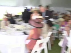 Atmosphere at the Tiffany & Co. Sponsors The Foundation Polo Challenge at Santa Barbara CA. (Footage by WireImage Video/Getty Images Entertainment Video) Stock Footage