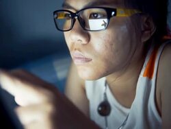 Tablet User Lifestyle Stock Footage