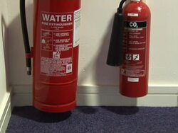 Fire Extinguishers Stock Footage
