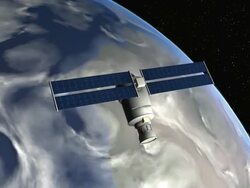 Communications Satellite Stock Footage