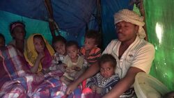 Desperate winter conditions for displaced Instructional Video