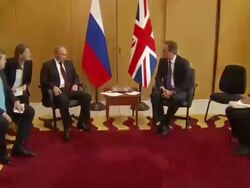 David Cameron & Vladimir Putin Photocall News Clip
