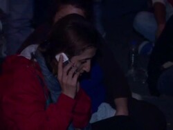 Protestors in Taksim Square - Night Shots News Clip