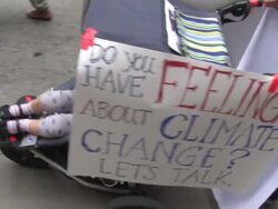 People's Climate March - NYC Stock Footage