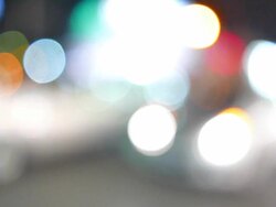 Blur booked traffic Stock Footage