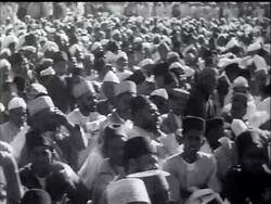 India - Muslim fervour in Calcutta. News Clip