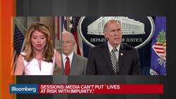 U.S. AG Sessions Warns Leakers of DOJ Prosecution News Clip