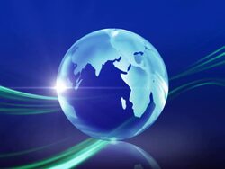 Glass Earth Stock Footage