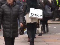 Black Friday sales scenes in the UK News Clip