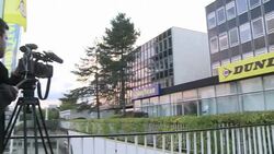 CLEAN : Threatened French Goodyear plant blockaded News Clip