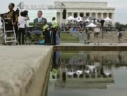 Obama, Former Presidents Commemorate 50th Anniversary Of MLK's March On Washington Stock Footage