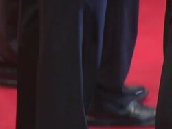 Julio Medem, Benicio Del Toro, Gaspar Noe, Elia Suleiman, Laurent Cantet, Pablo Trapero at 7 Dias En La Habana Premiere: 65th Cannes Film Festival on May 23, 2012 in Cannes, France (Footage by WireImage Video/Getty Images) Stock Footage